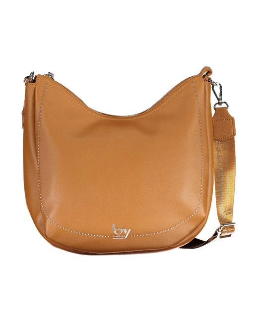 Byblos Brown Polyurethane Handbag