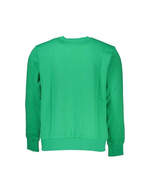 North Sails Green Cotton Sweater for men