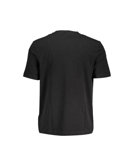 Boss Black Cotton T-shirt for men