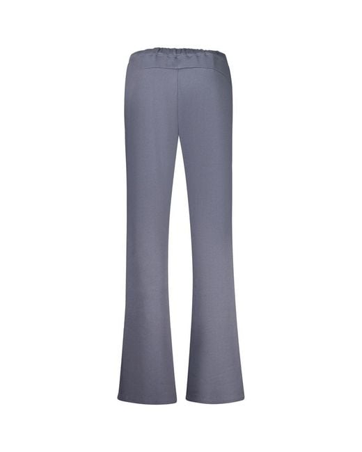 North Sails Blue Blu Cotton Woman Sweatpant