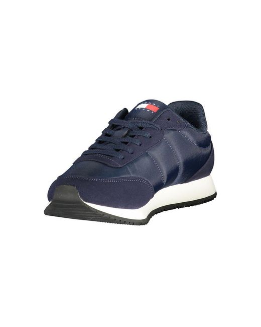 Tommy Hilfiger Blue Polyurethane Men Sneaker for men