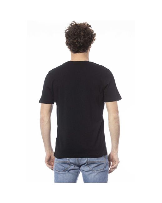 Ungaro Sport Black Cotton T-Shirt for men