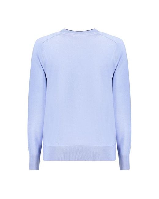 North Sails Blue Azzurro Viscose S Top