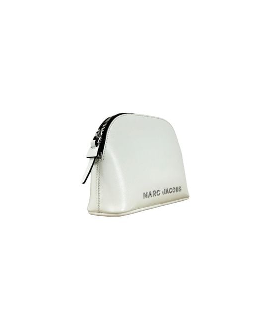 Marc Jacobs Black Small Leather Dome Crossbody Bag