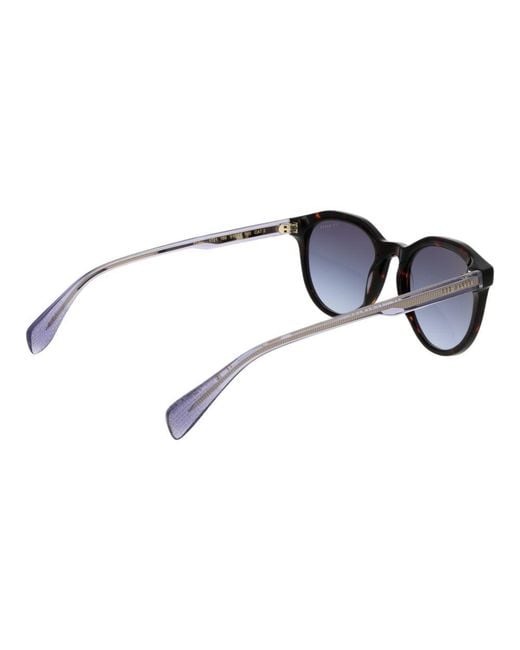 Ted Baker Blue Brown Acetate Sunglasses for men