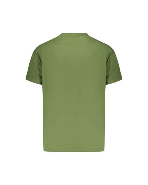 Refrigiwear Green Cotton Men's T for men
