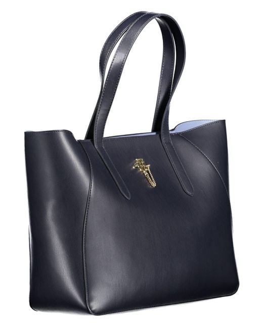Tommy Hilfiger Blue Polyethylene Handbag