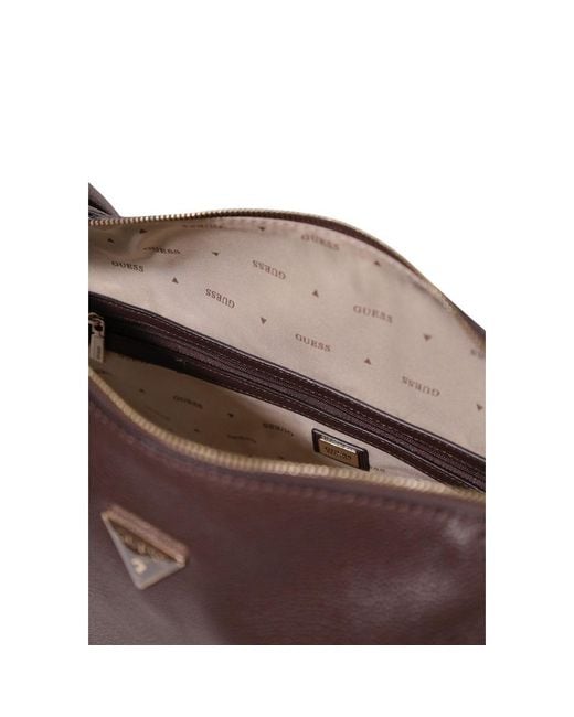 Guess Brown Polyethylene Handbag