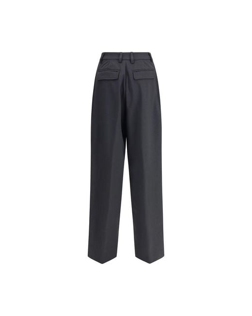 THE LATEST Blue Pleated Pants
