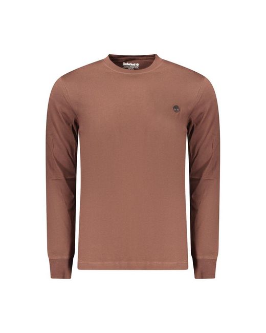 Timberland Brown Cotton T for men