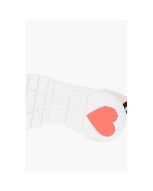 Moschino Pink Love Sock High