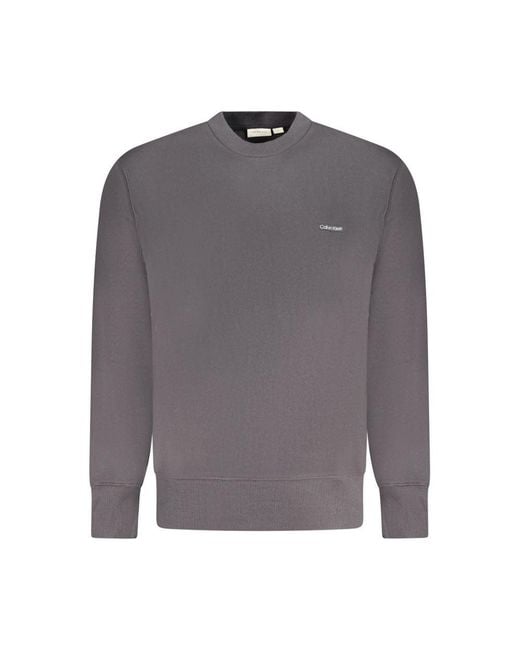 Calvin Klein Gray Sweatshirts for men