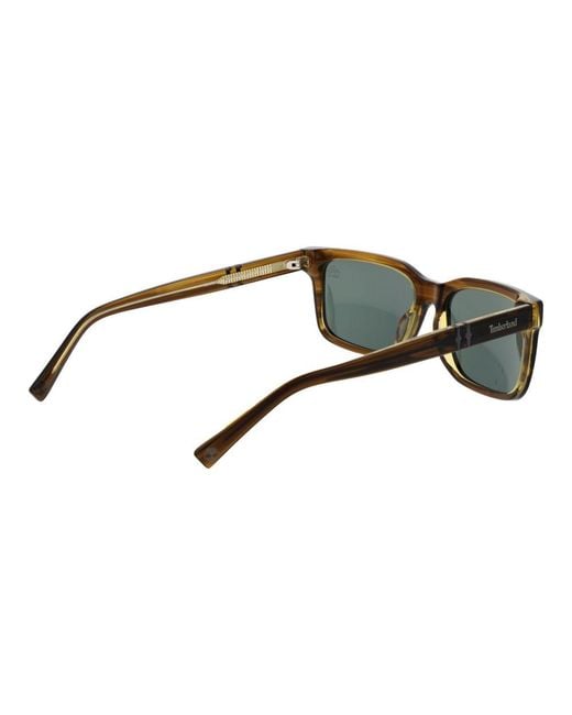 Timberland Green Plastic Sunglasses for men