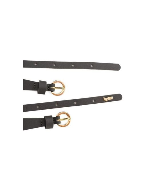 Gas Black Gray Polyethylene Regular Belt