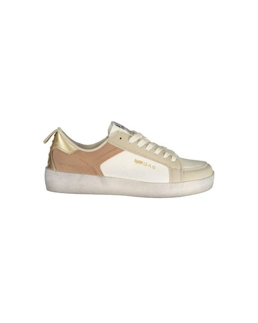 Gas Natural Bianco Polyurethane Sneaker