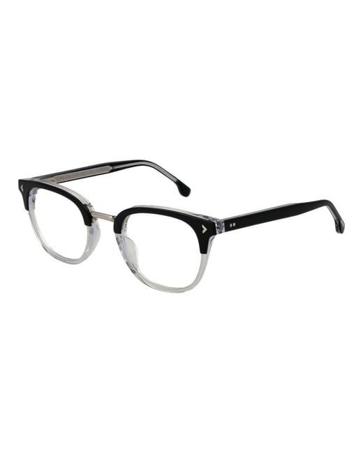 Lozza Brown Black Cellulose Acetate Glasses (frames)