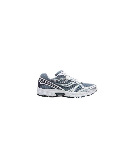 Saucony Blue Synthetic Athletic Sneakers for men