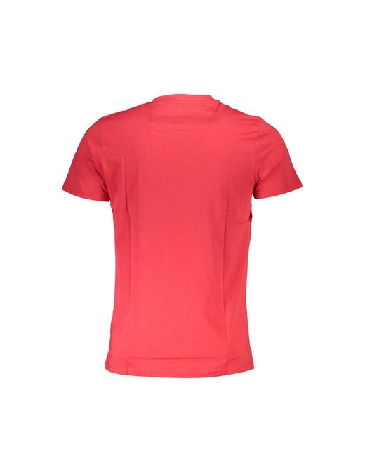 Roberto Cavalli Pink Cotton T-Shirt for men
