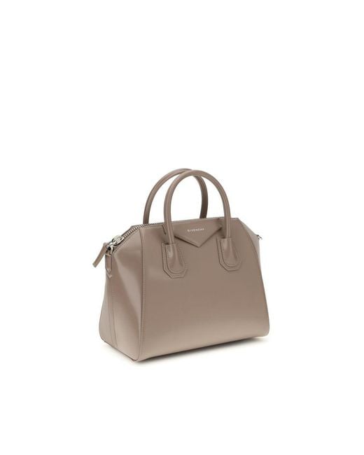 Givenchy Gray Calf Leather Bos Taurus Shoulder Bag