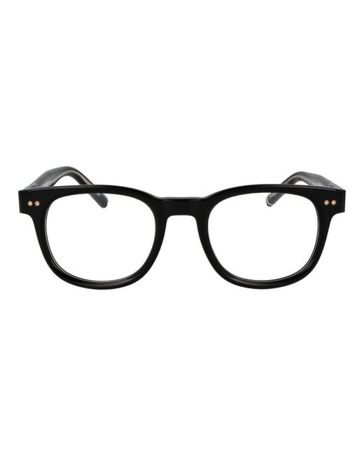 Tommy Hilfiger Black Acetate Glasses (frames) for men