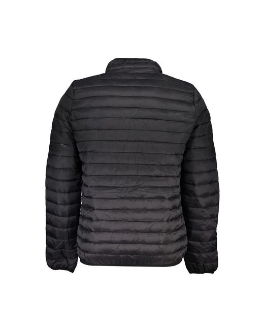 Gianmarco Venturi Black Nero Poliammide Men Jacket for men