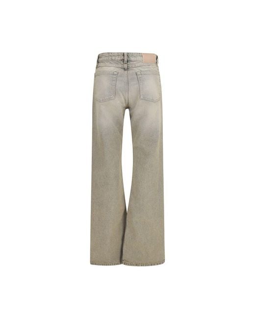 Our Legacy Gray Cotton Straight