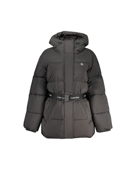 Calvin Klein Gray Nylon Jacket