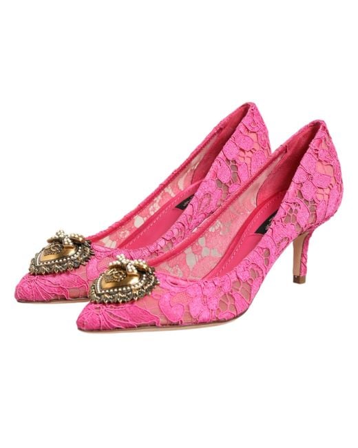 Dolce & Gabbana Pink Pumps