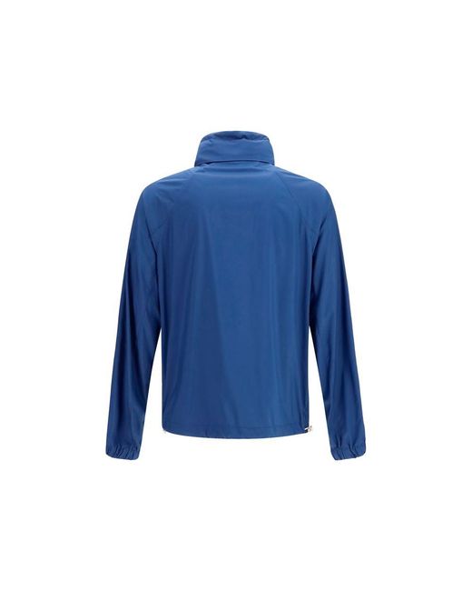 Brunello Cucinelli Blue Polyester Shell Jacket for men