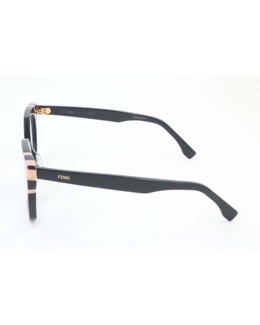 Fendi Brown Gray Acetate Glasses (frames)