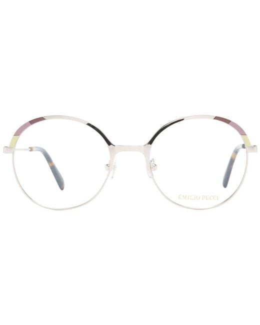 Emilio Pucci Metallic Glasses