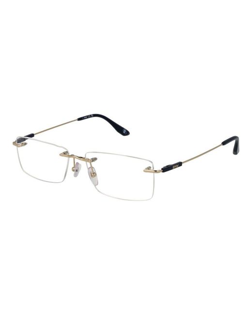 BMW Metallic Gold Titanium Glasses (frames) for men