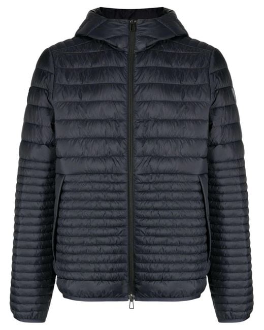 Paul Smith Blue Padded Zip-Up Jacket for men