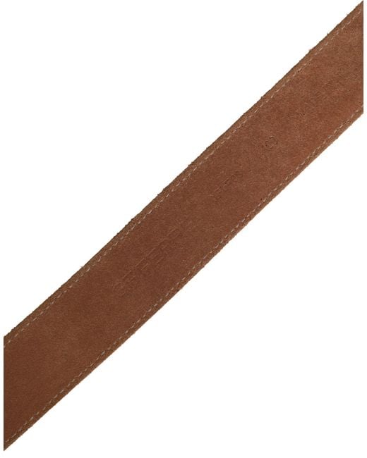 Gianfranco Ferré Brown Men Beige Canvas Silver Metal Buckle Cintura Belt for men