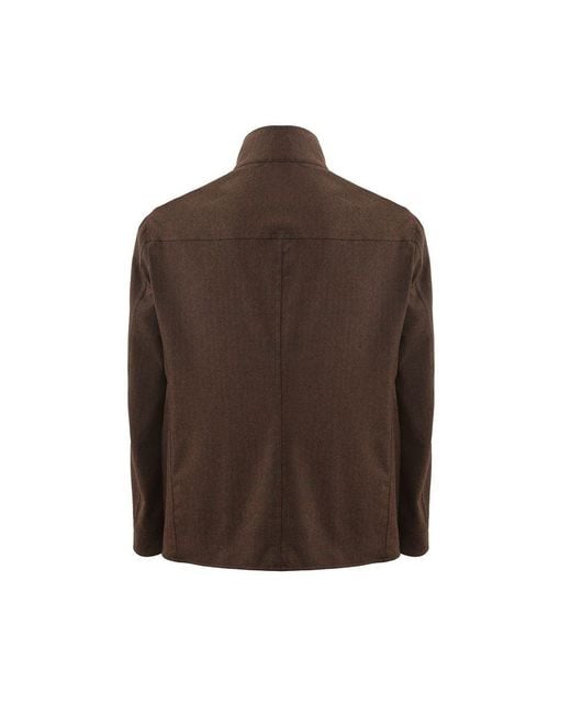 Lardini Blue Wool Jacket for men