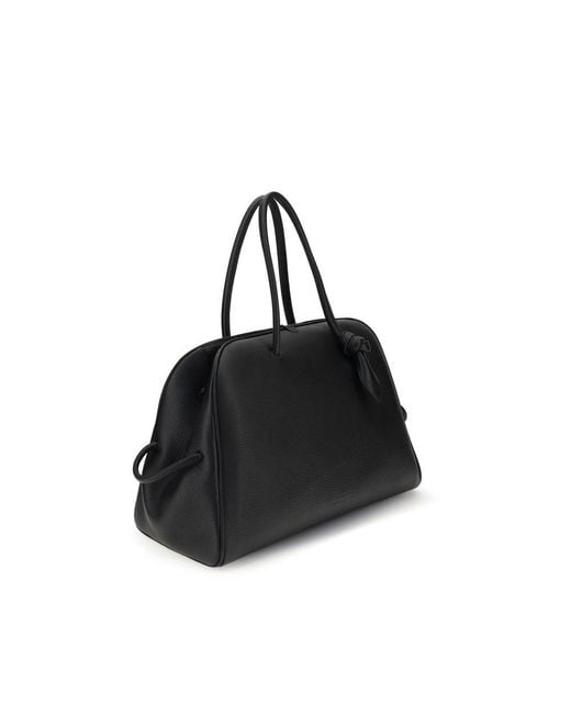 Jacquemus Black Calf Leather Bos Taurus Handbag Bag