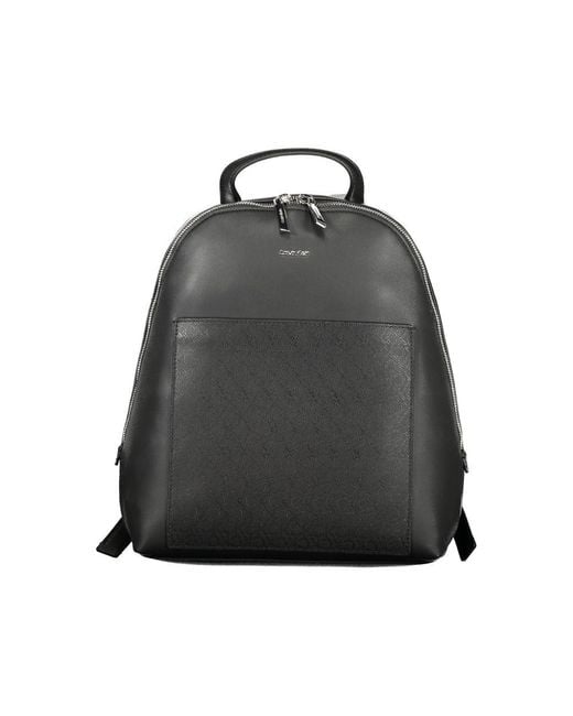 Calvin Klein Black Polyester Backpack