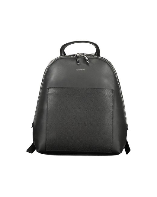 Calvin Klein Black Polyester Backpack
