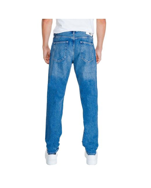 Calvin Klein Blue Better Cotton Initiative Jeans & Pant for men