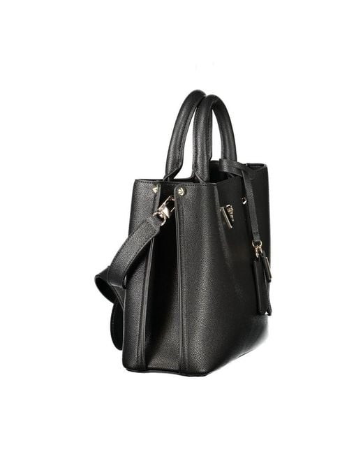 Guess Black Polyurethane Bag"