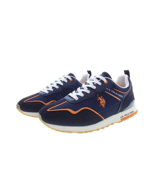 U.S. POLO ASSN. Blue Polyester Sneaker for men