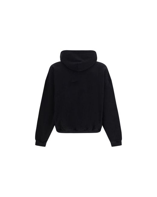 Represent Black Cotton Sweatshirt for men