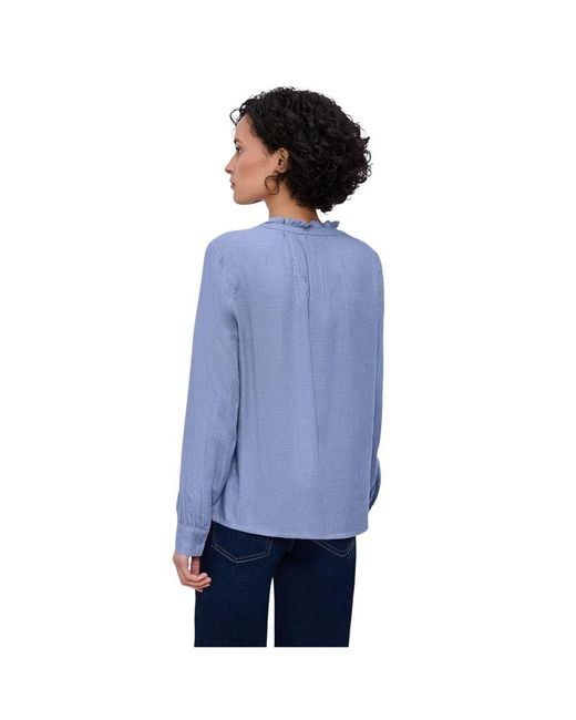 Street One Light Blue Viscose Blouse