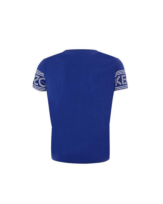 KENZO Blue Cotton Tops & T-Shirt