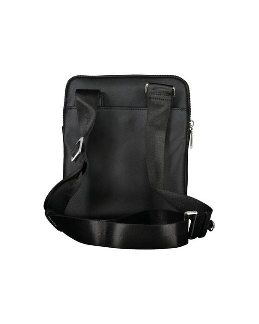 Guess Black Elegant Shoulder Bag With Practical Design for men