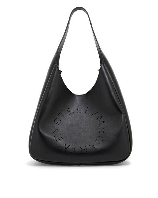 Stella McCartney Black Square Stella Logo Tote Bag