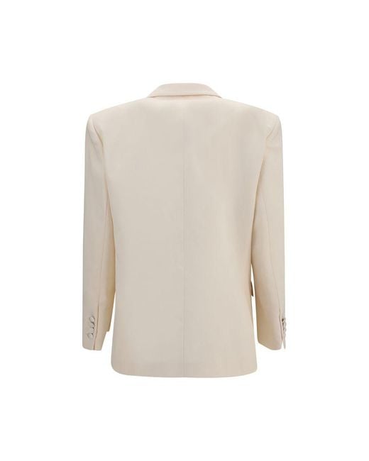 Magda Butrym Natural Cotton Blazer