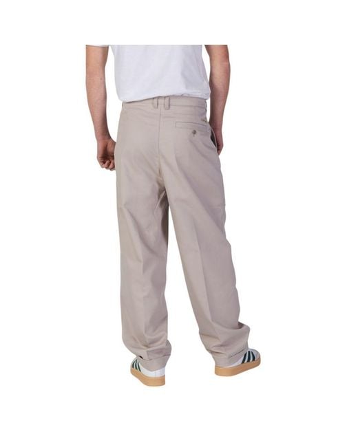 Calvin Klein Gray Beige Recycled Polyester Pant for men