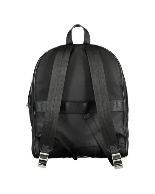 Guess Black Polyamide Backpack for men