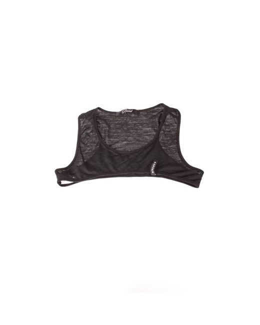 Phard Black Viscose Intimate Top